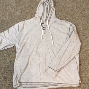 Ruff Hewn 2XL grey/brown soft cotton hooded
